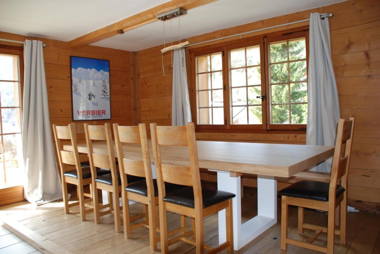 Chalet Edelweiss - Verbier, Mountain Views, Jacuzzi! Volleges Екстер'єр фото